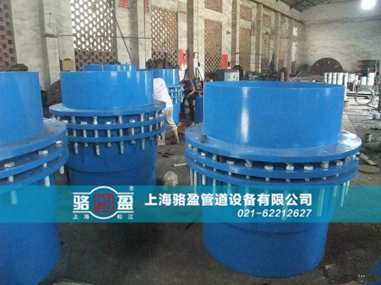 四川省阿壩松潘縣單法蘭限位伸縮接頭生產車間